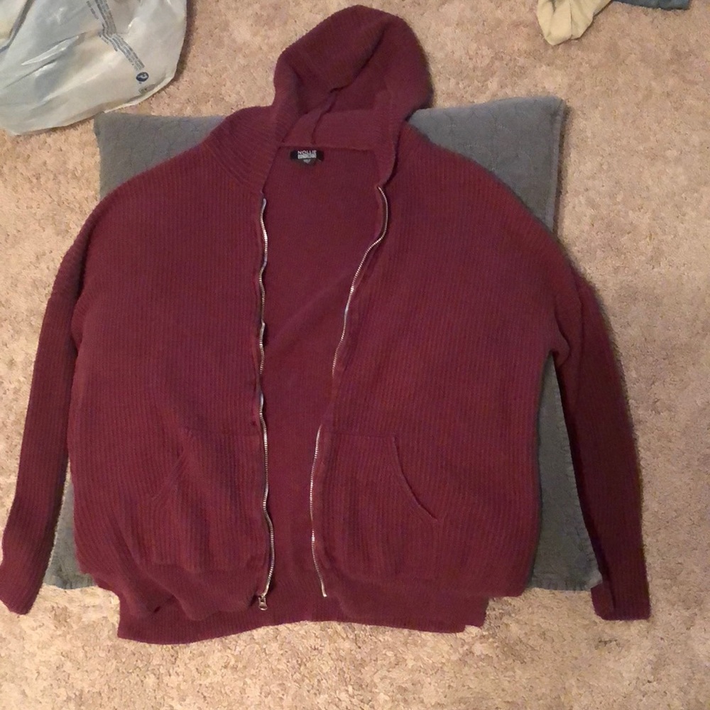 Dark Red Jacket
